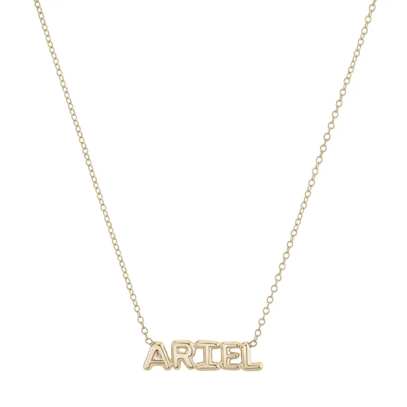 Helium Name It Necklace sold by Ariel Gordon Jewelry