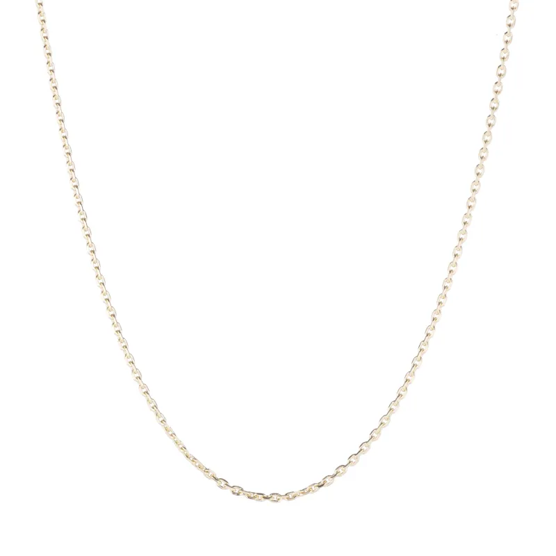 2mm Diamond Cut Cable Chain sold by Ariel Gordon Jewelry