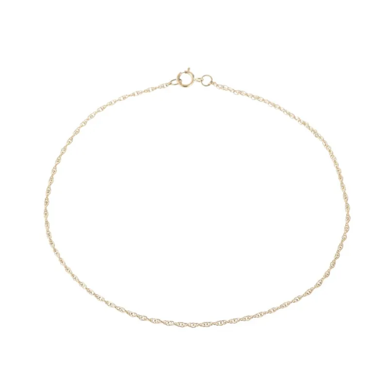 Rope Anklet sold by Ariel Gordon Jewelry