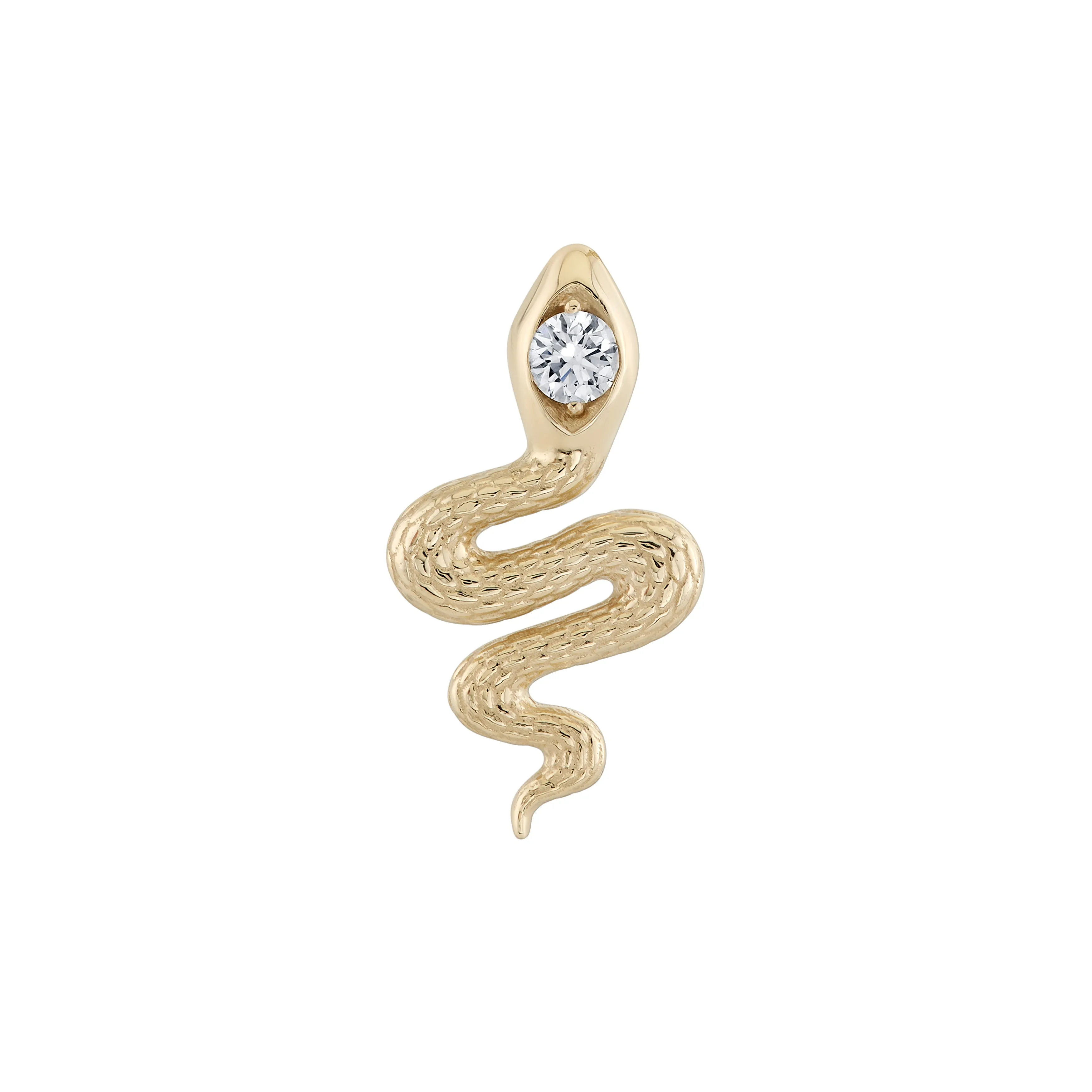 Diamond Head Snake Pendant sold by Ariel Gordon Jewelry product image thumbnail 3
