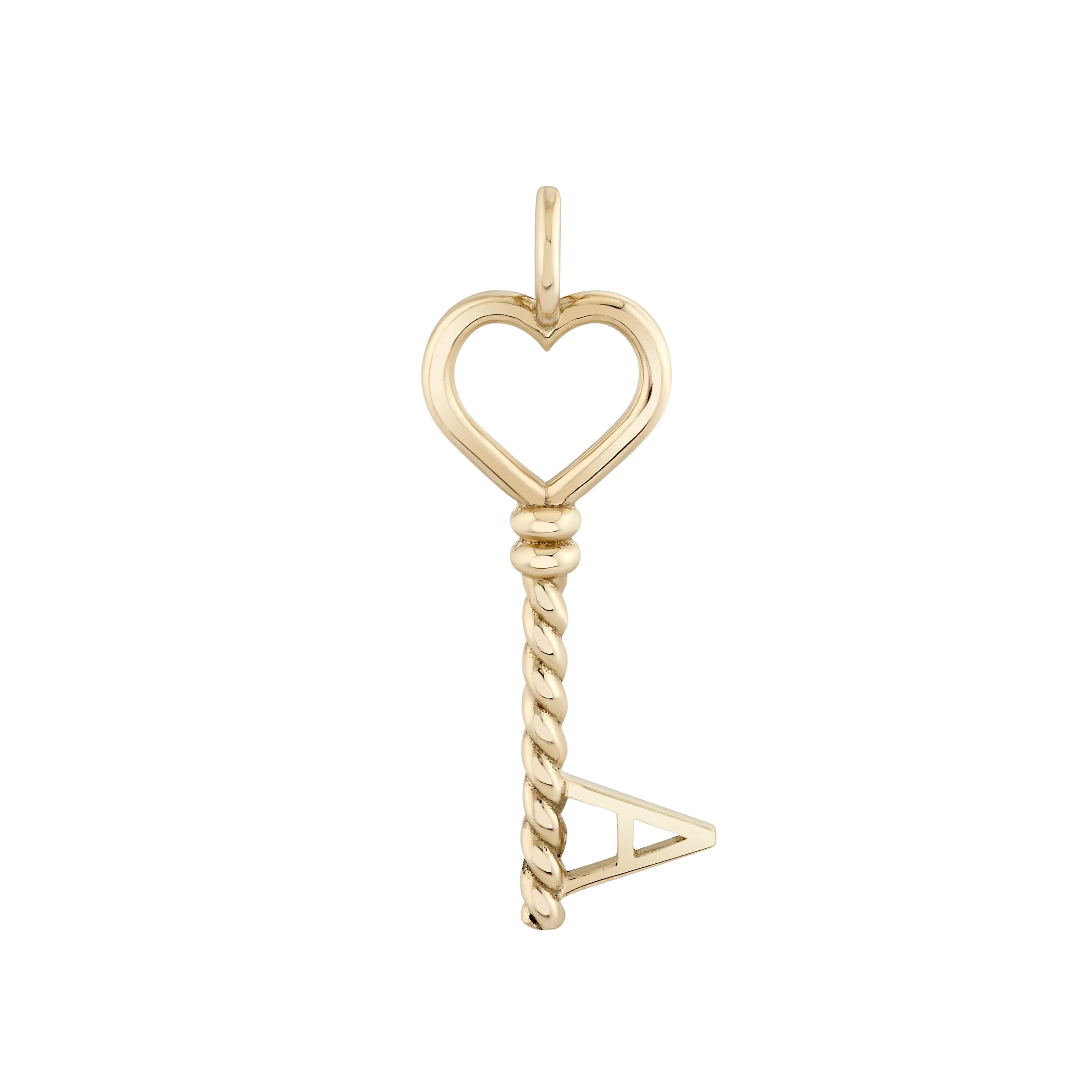 Twine Key Initial Charm sold by Ariel Gordon Jewelry product image thumbnail 3