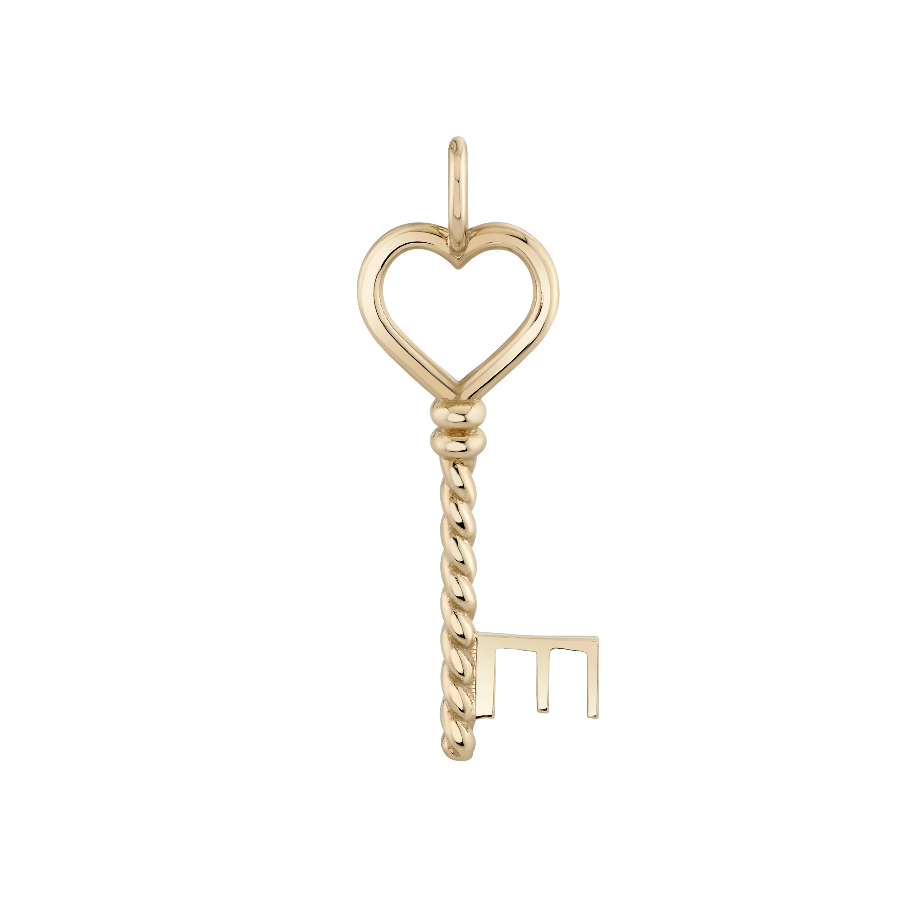 Twine Key Initial Charm sold by Ariel Gordon Jewelry product image thumbnail 5