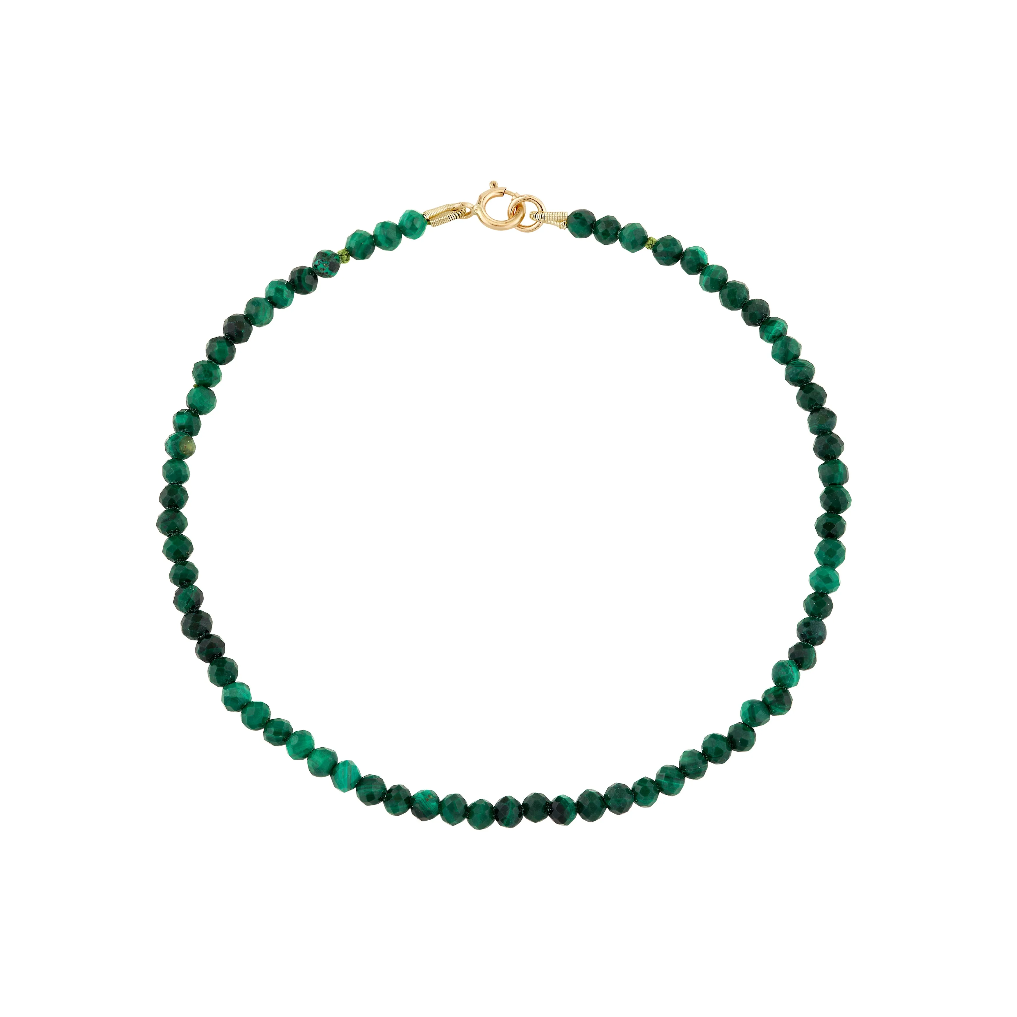Petite Malachite Beaded Bracelet sold by Ariel Gordon Jewelry