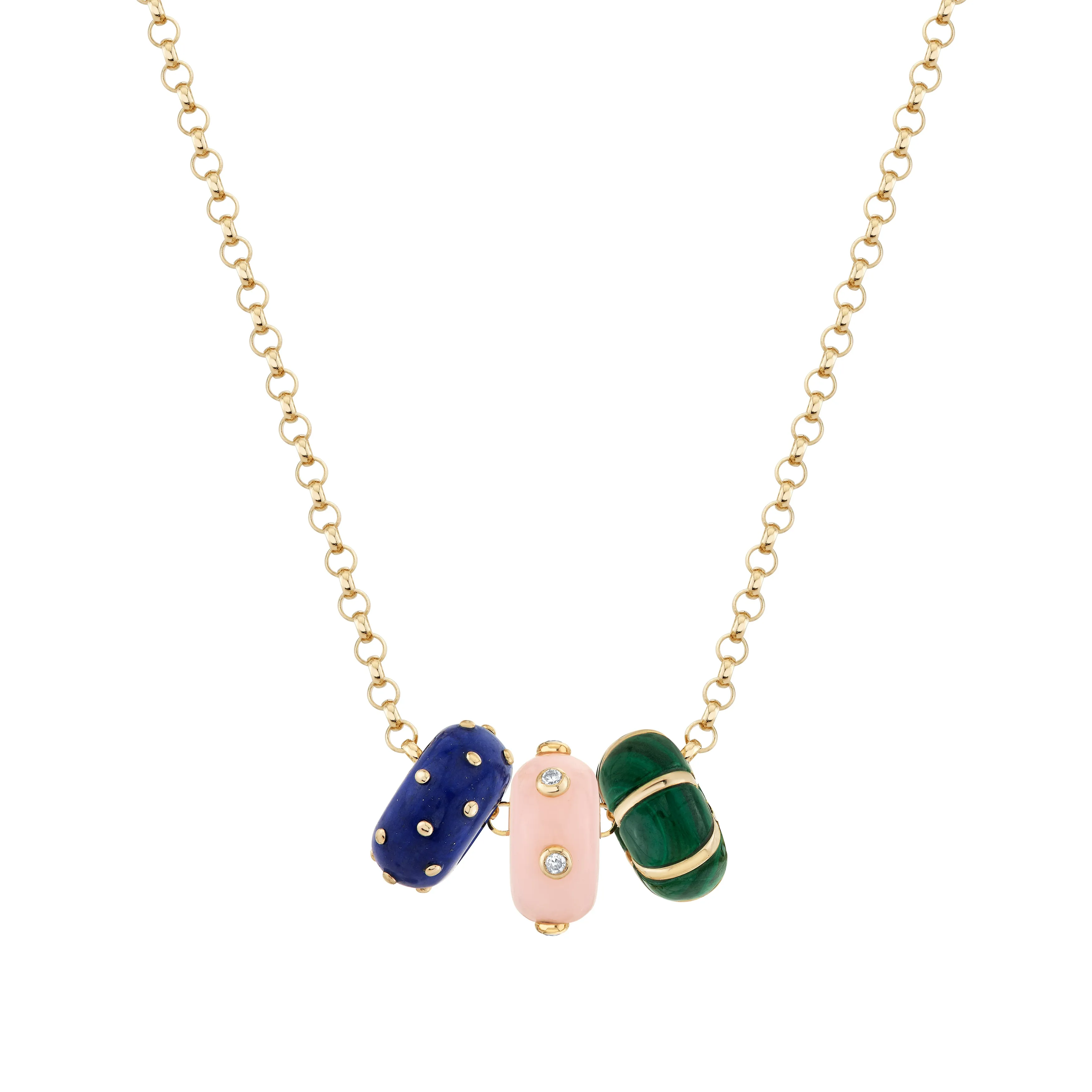 Opal and Diamond Rondelle Bead sold by Ariel Gordon Jewelry product image thumbnail 4