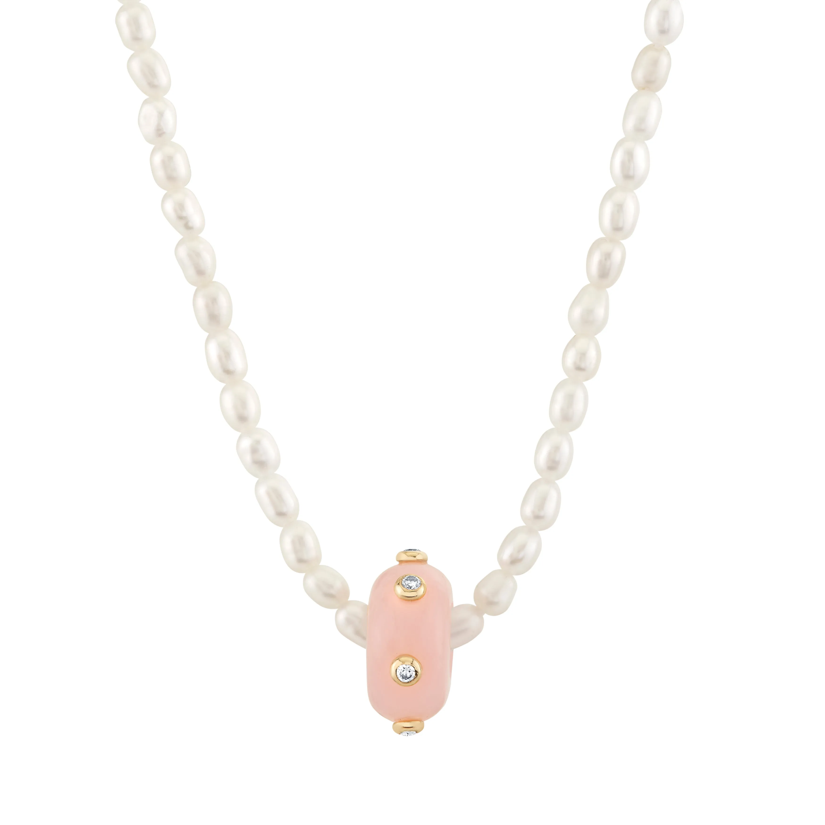 Opal and Diamond Rondelle Bead sold by Ariel Gordon Jewelry product image thumbnail 3