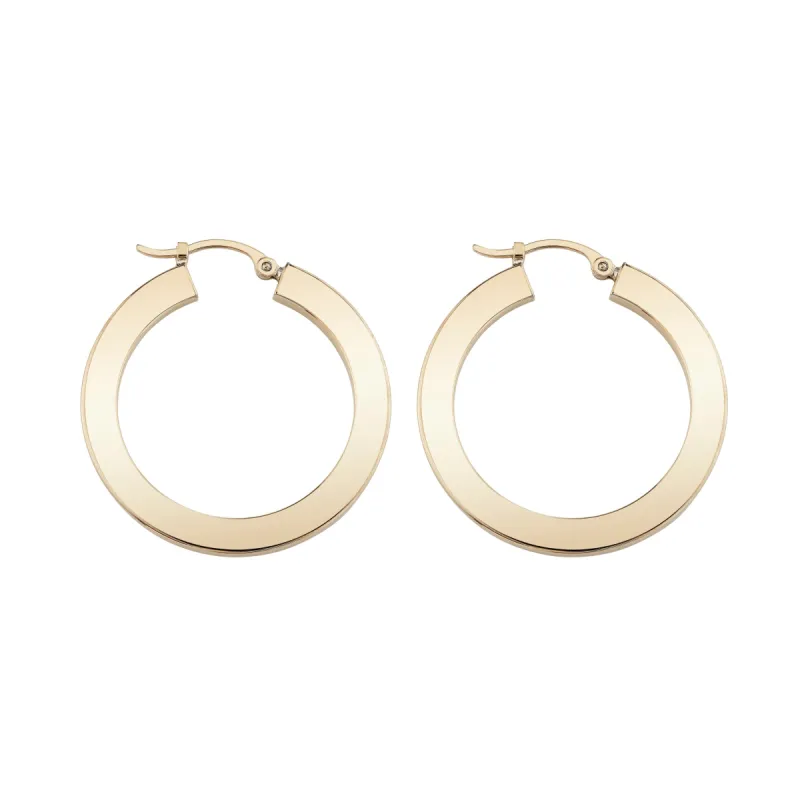 Standard Slim Helium Hoops sold by Ariel Gordon Jewelry