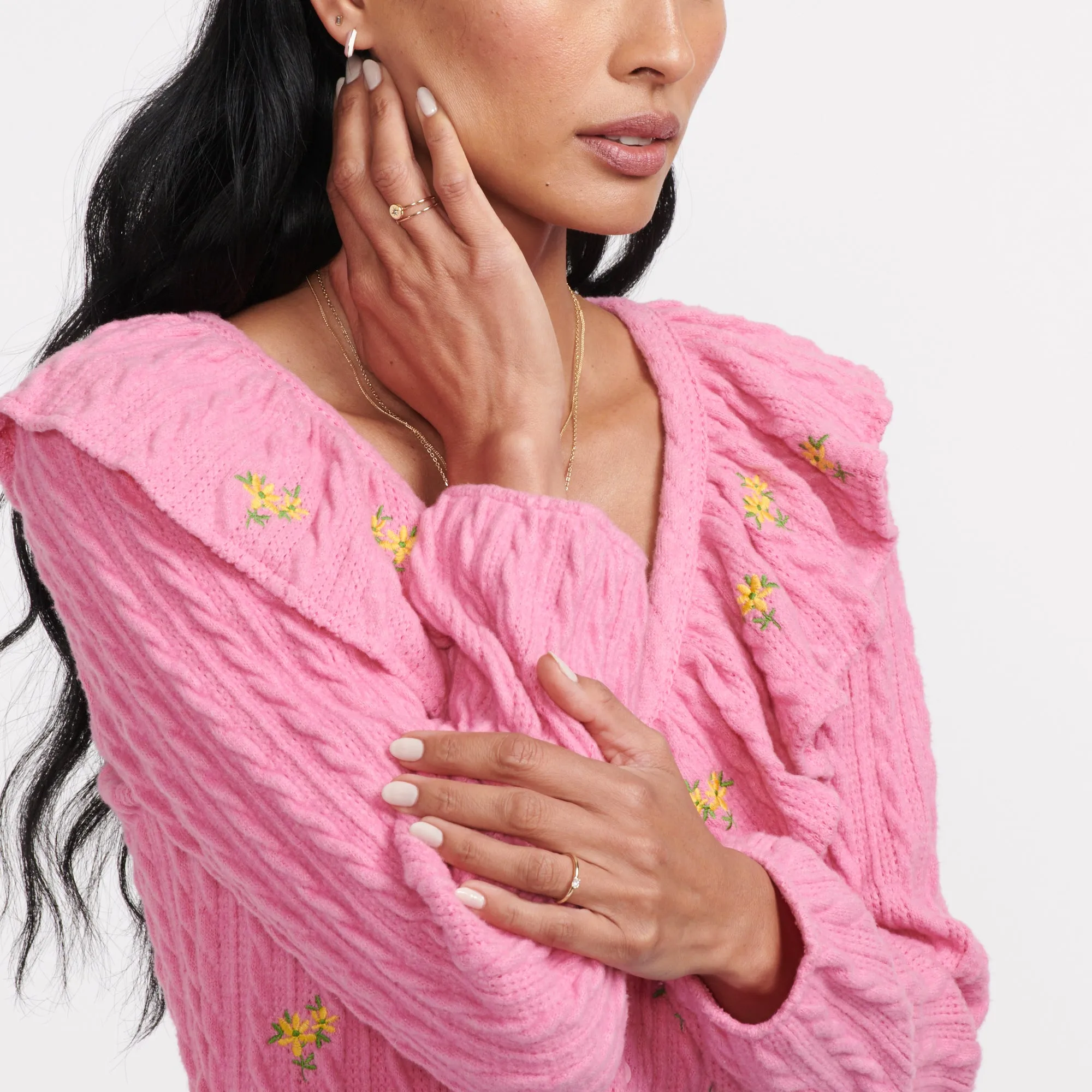 Teensy Oval Diamond Ring sold by Ariel Gordon Jewelry product image thumbnail 4