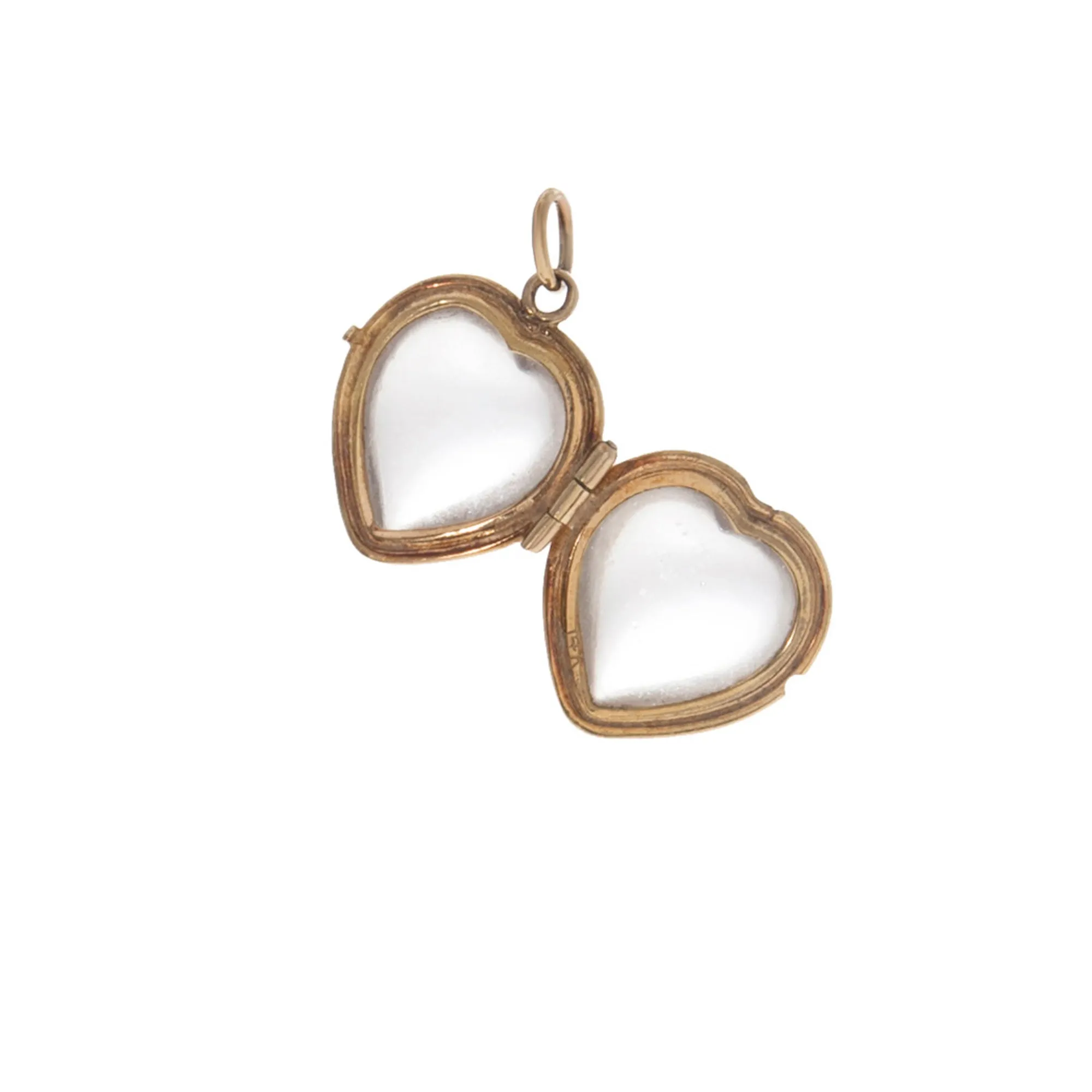 Victorian Crystal Heart Locket sold by Ariel Gordon Jewelry product image thumbnail 5
