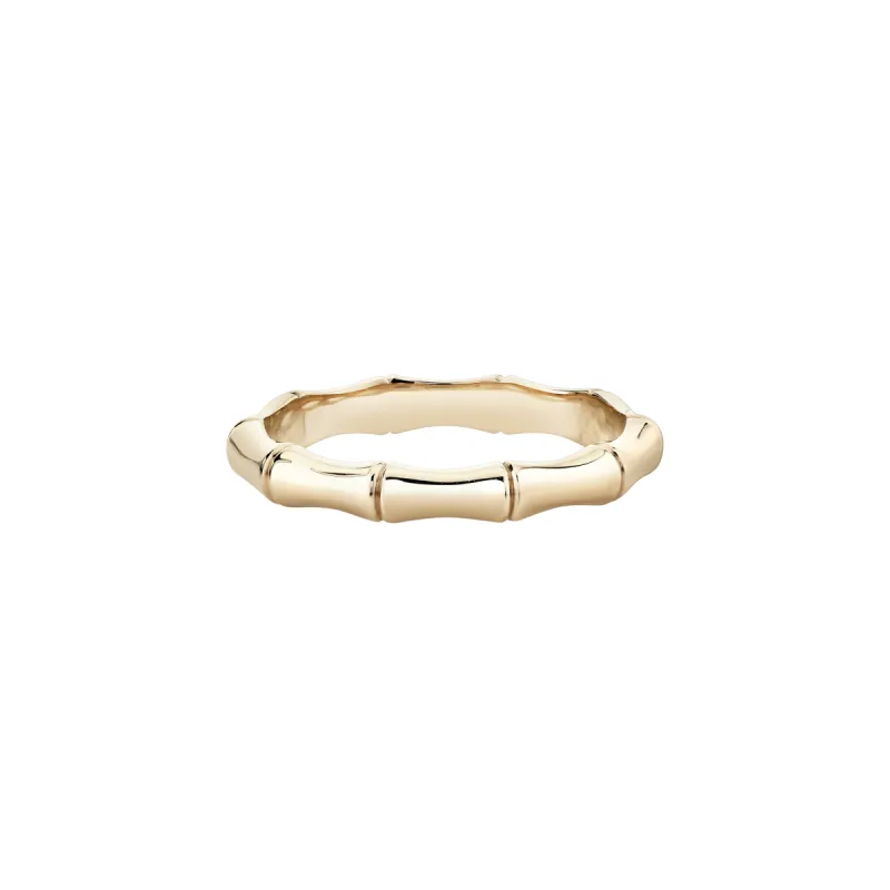 Bamboo Eternity Ring sold by Ariel Gordon Jewelry