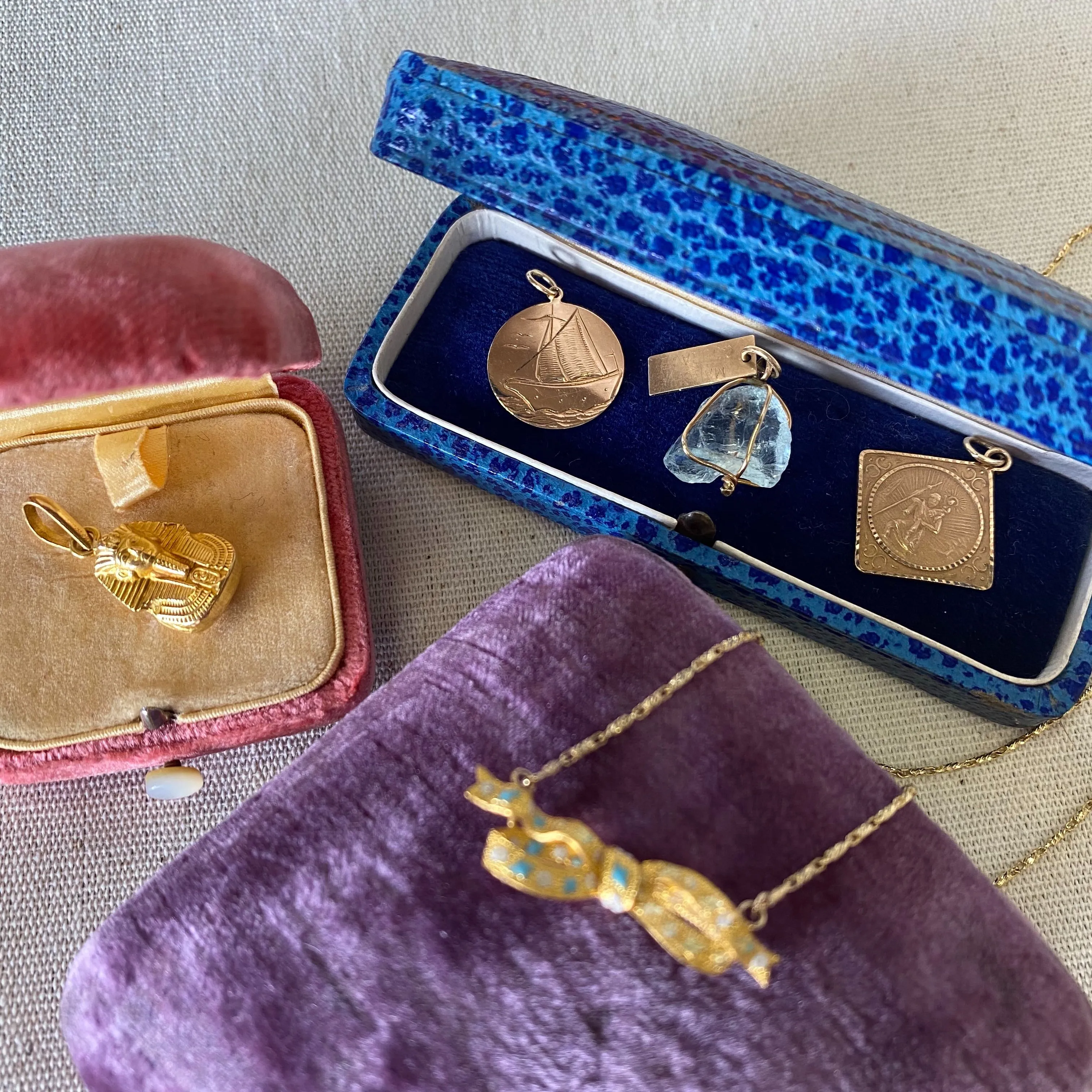 Engraved Sailboat Charm sold by Ariel Gordon Jewelry product image thumbnail 2