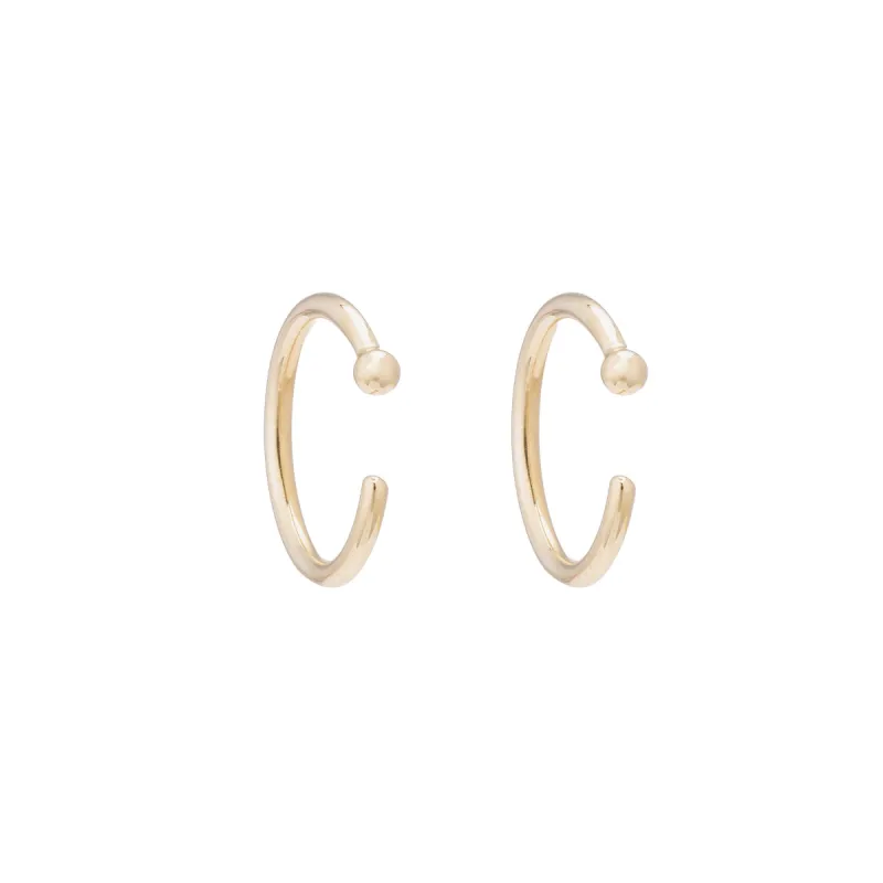 Mini Gold Dust Hoops sold by Ariel Gordon Jewelry