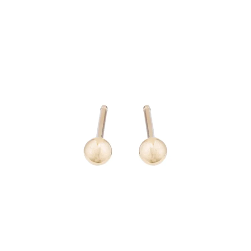 Mini Gold Dust Studs sold by Ariel Gordon Jewelry