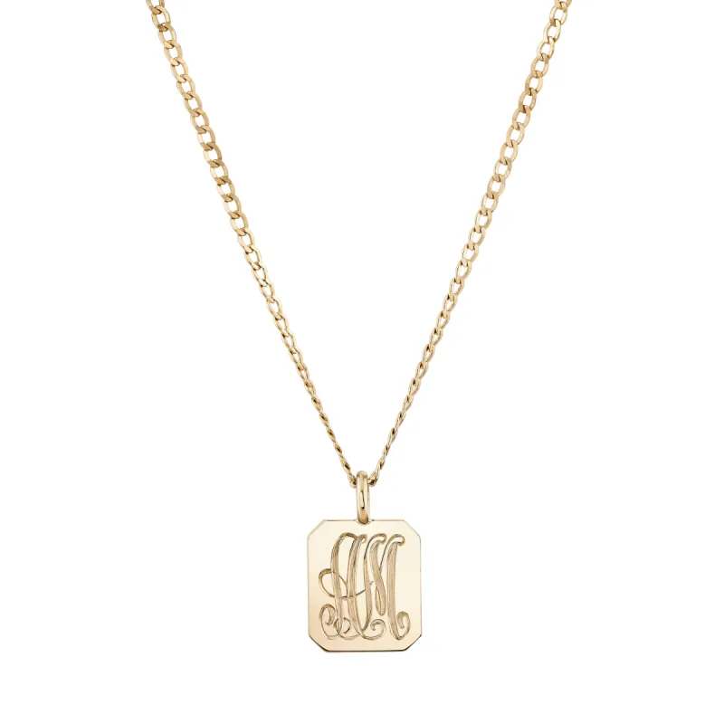 Signet Emblem Pendant sold by Ariel Gordon Jewelry