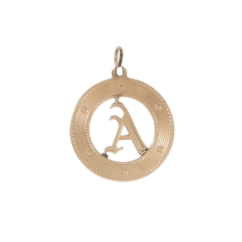 Gothic A Pendant sold by Ariel Gordon Jewelry