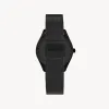 Lune - Matte Black - Matte Black Mesh sold by Nacre Watches