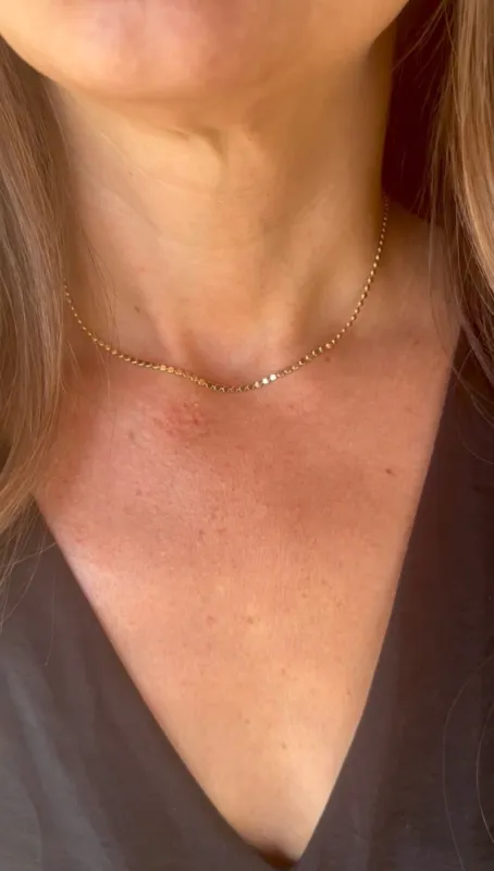 The Nacre Circle Necklace - 16 inch sold by Nacre Watches