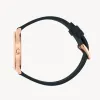 Lune 8 - Rose Gold - Navy Leather sold by Nacre Watches