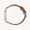 Lune - Stainless Steel - Saddle Leather sold by Nacre Watches