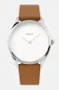 Lune - Stainless Steel - Saddle Leather sold by Nacre Watches