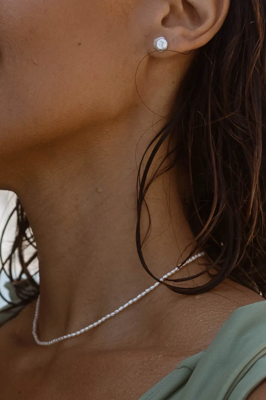 Freshwater Seed Pearl Necklace sold by Nacre Watches product image thumbnail 2