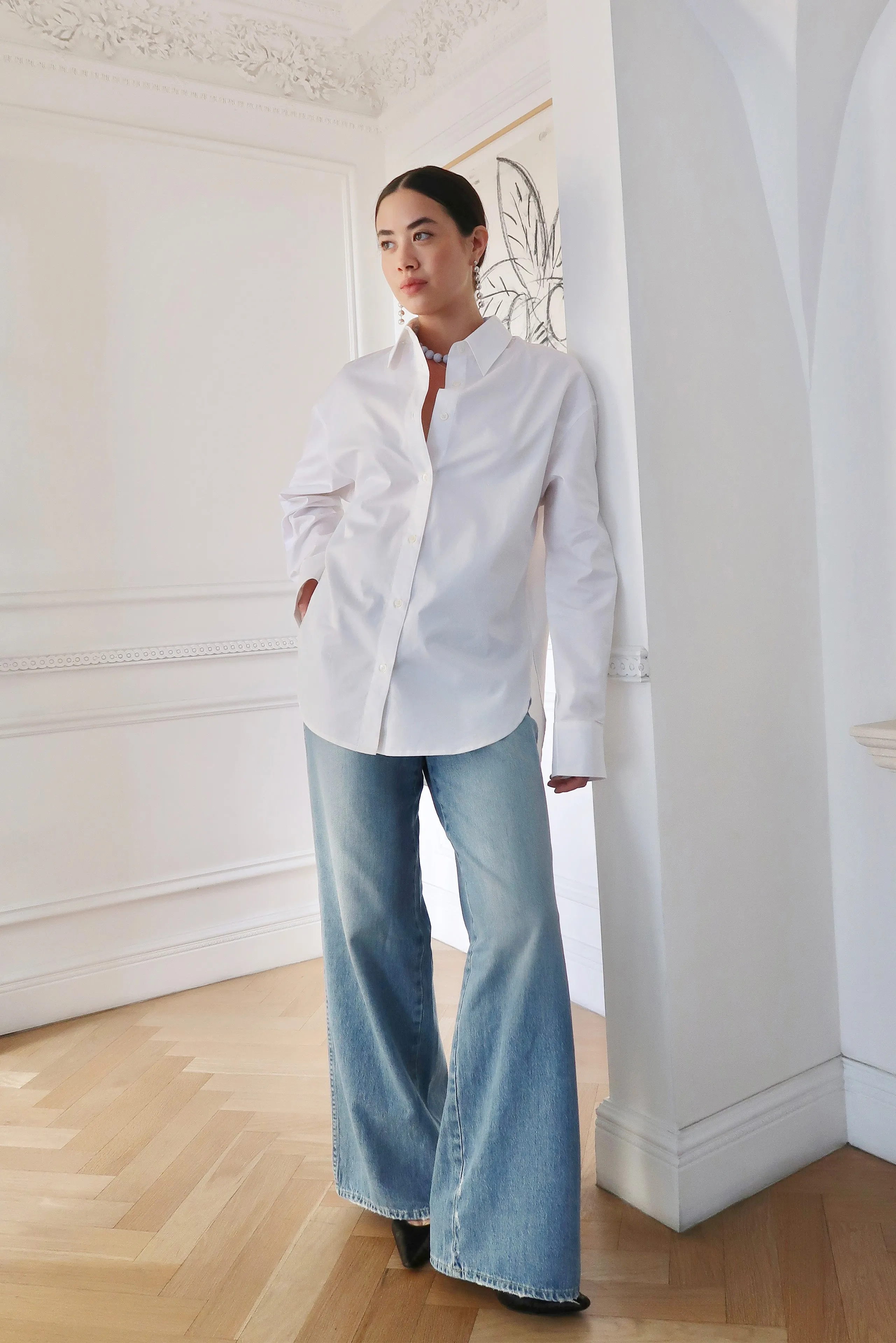 The Everything Shirt in White sold by Sold Out NYC product image thumbnail 2