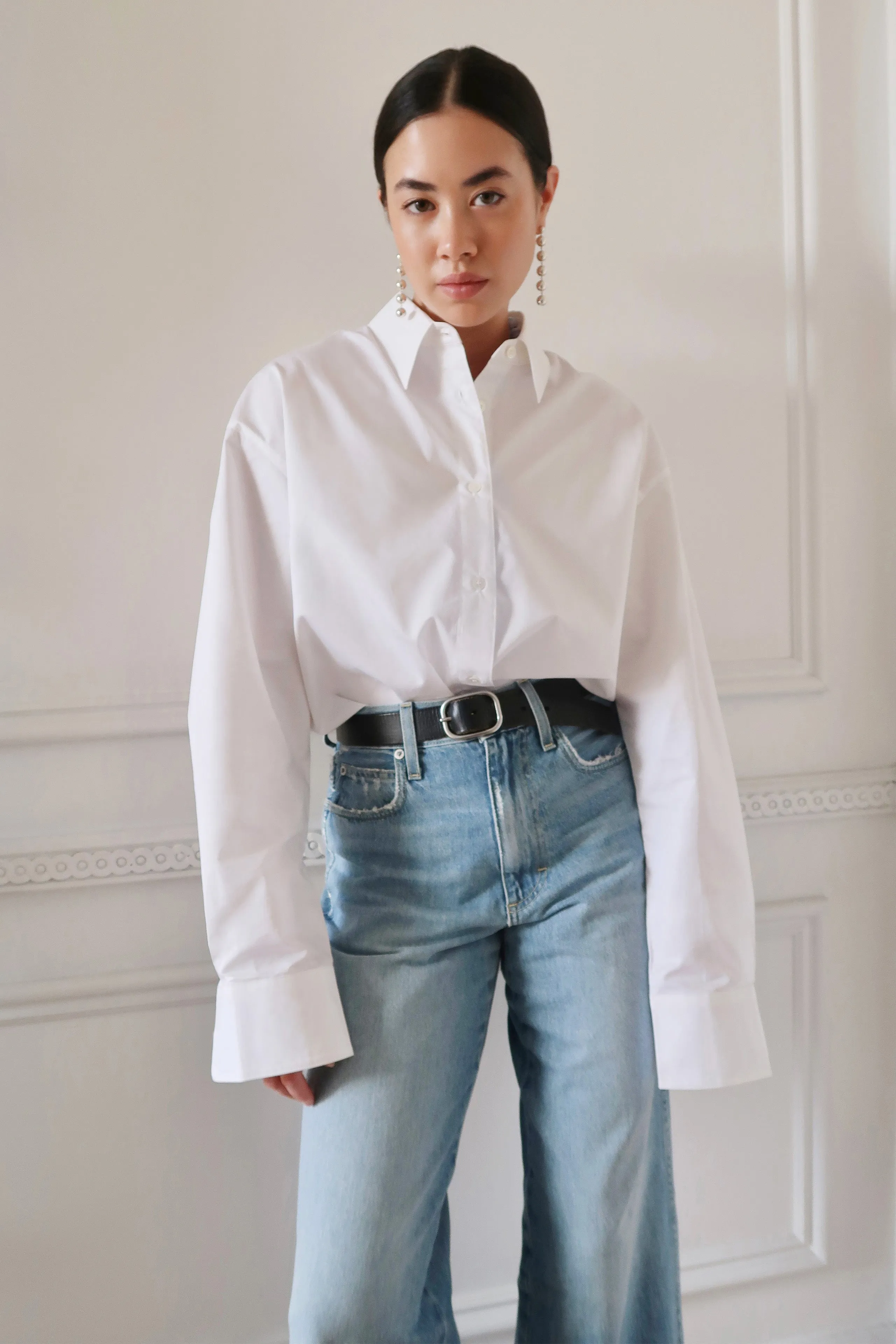 The Everything Shirt in White sold by Sold Out NYC product image thumbnail 4