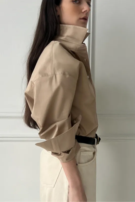 The Everything Shirt in Fawn sold by Sold Out NYC