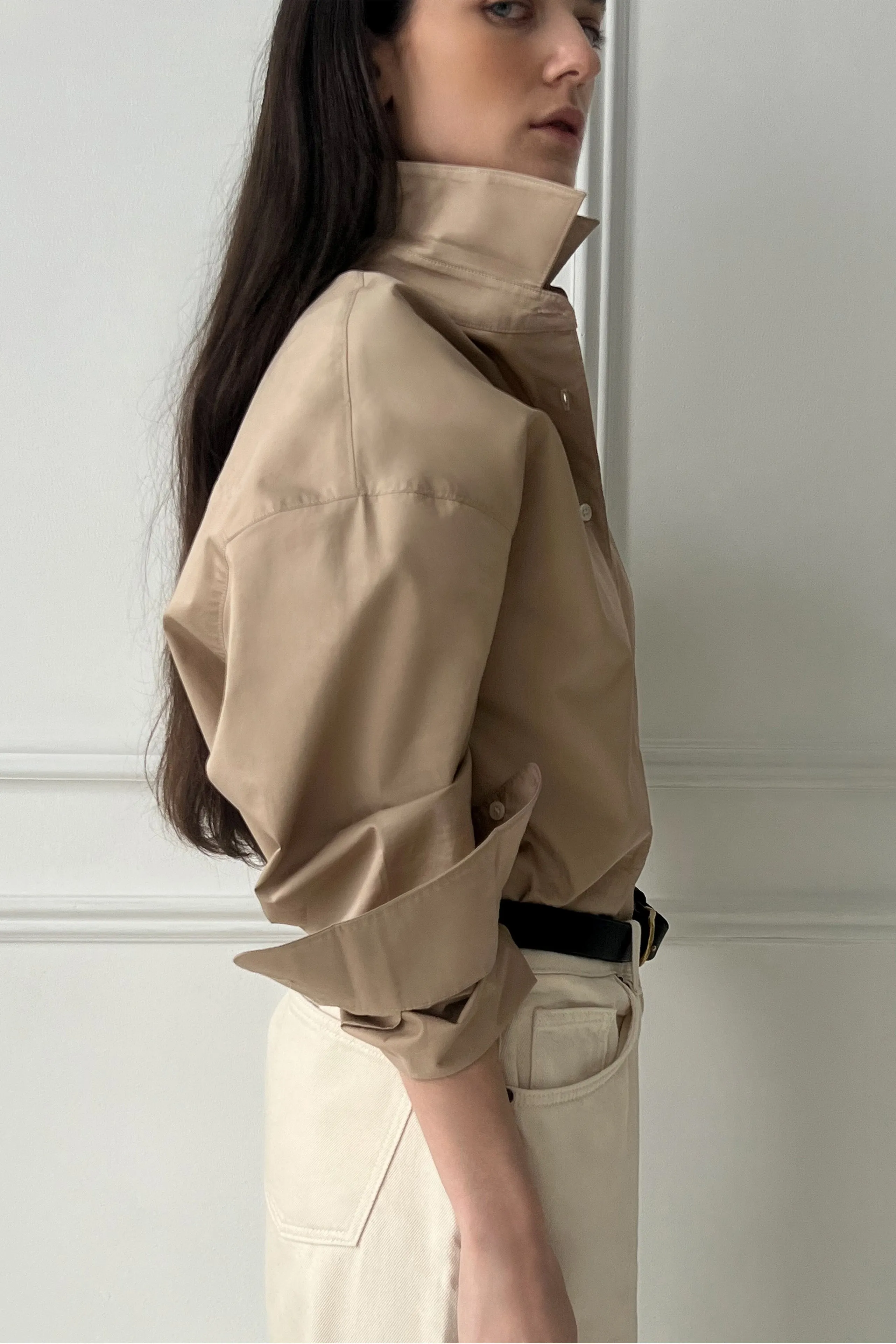 The Everything Shirt in Fawn sold by Sold Out NYC