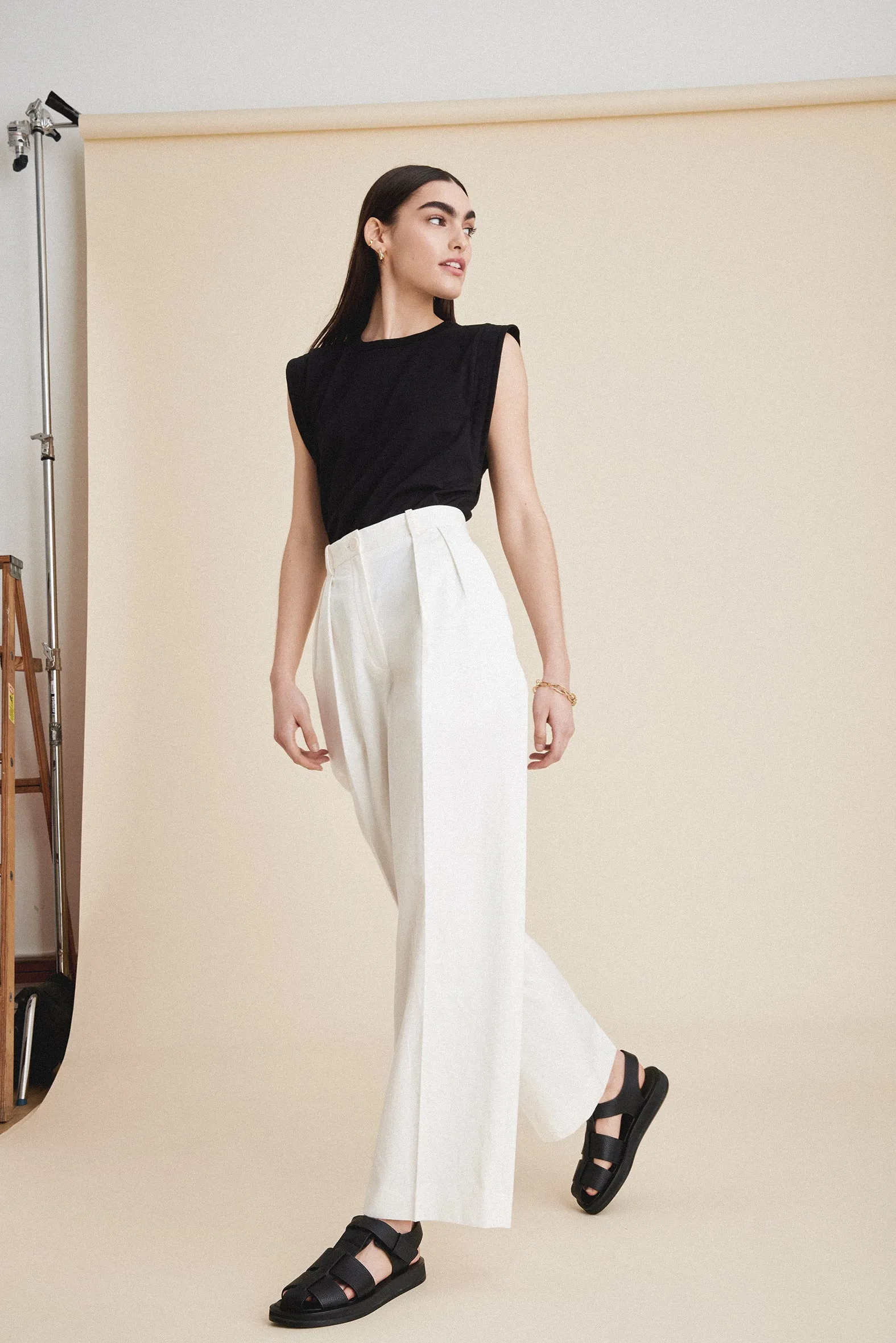 The Gimme That Shoulder Tee in Black sold by Sold Out NYC product image thumbnail 2