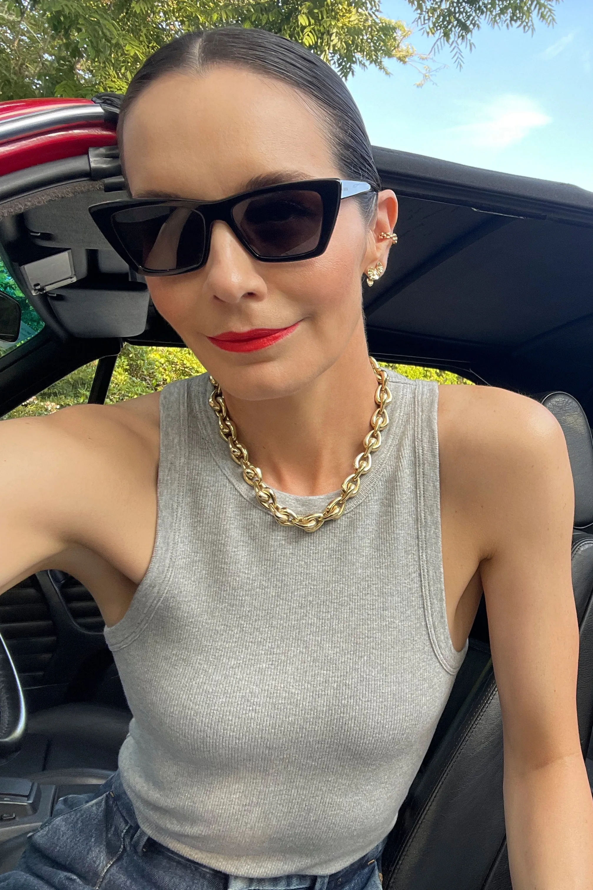 The Not So Basic Tank in Heather Grey sold by Sold Out NYC product image thumbnail 4