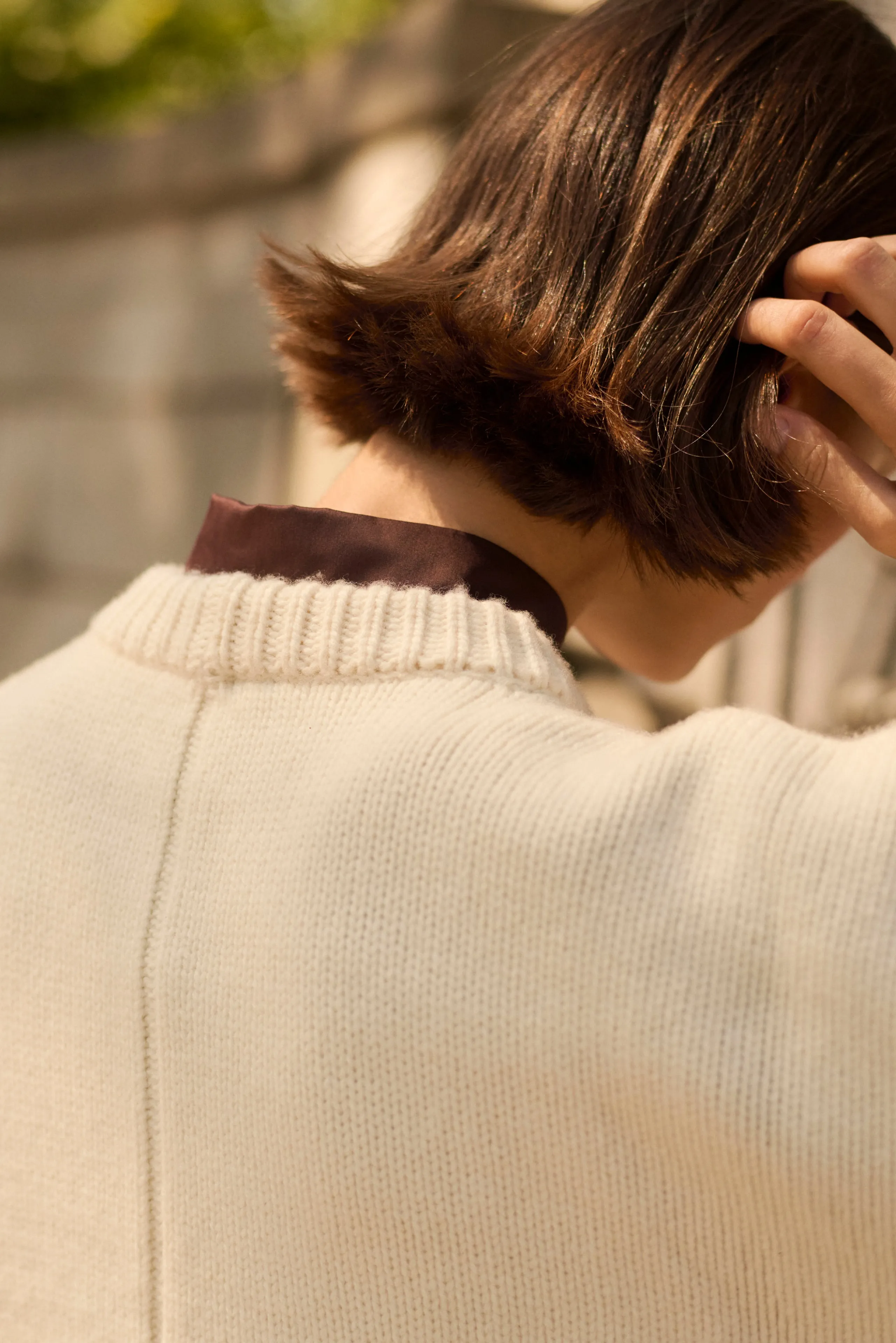 The Signature Crew in Cream sold by Sold Out NYC product image thumbnail 5