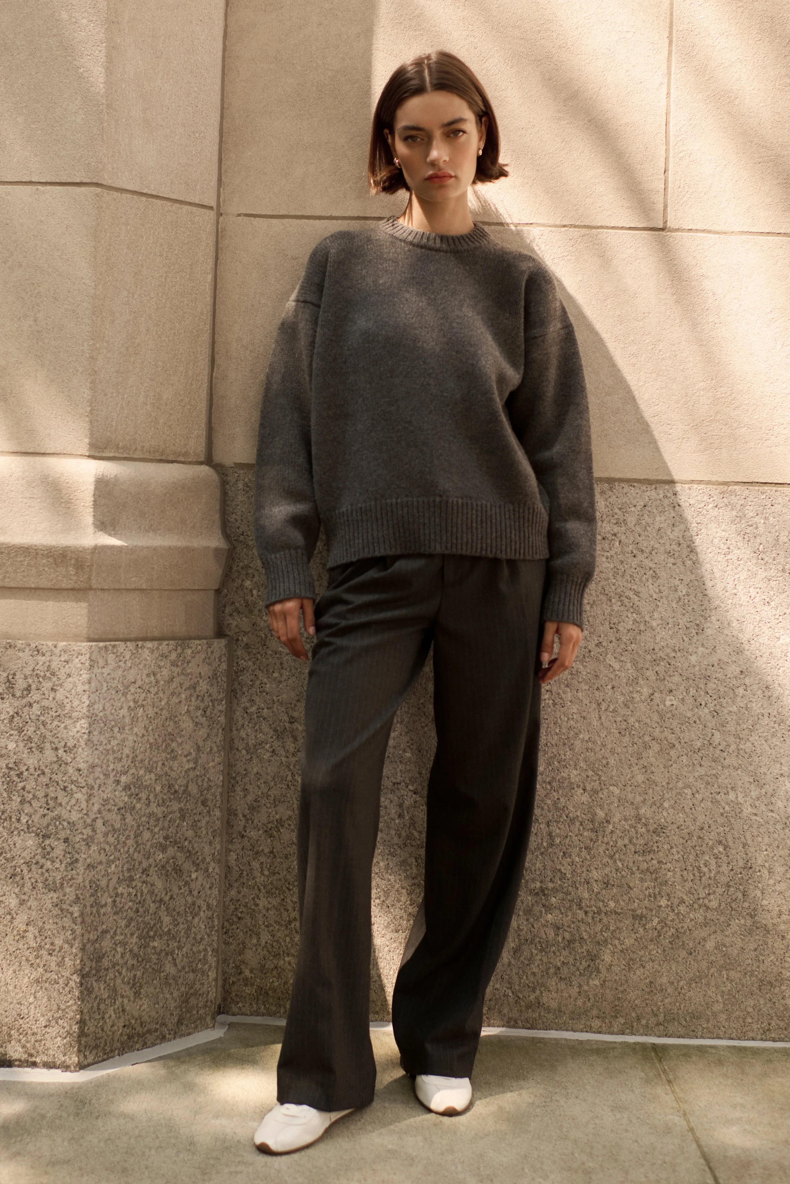 The Signature Crew in Charcoal sold by Sold Out NYC product image thumbnail 2