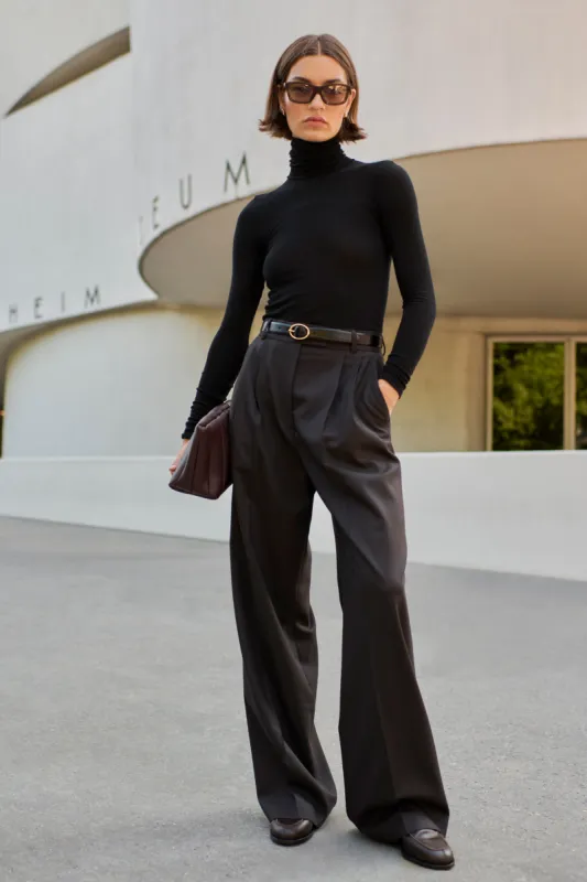 The Cashmere Turtleneck in Black sold by Sold Out NYC