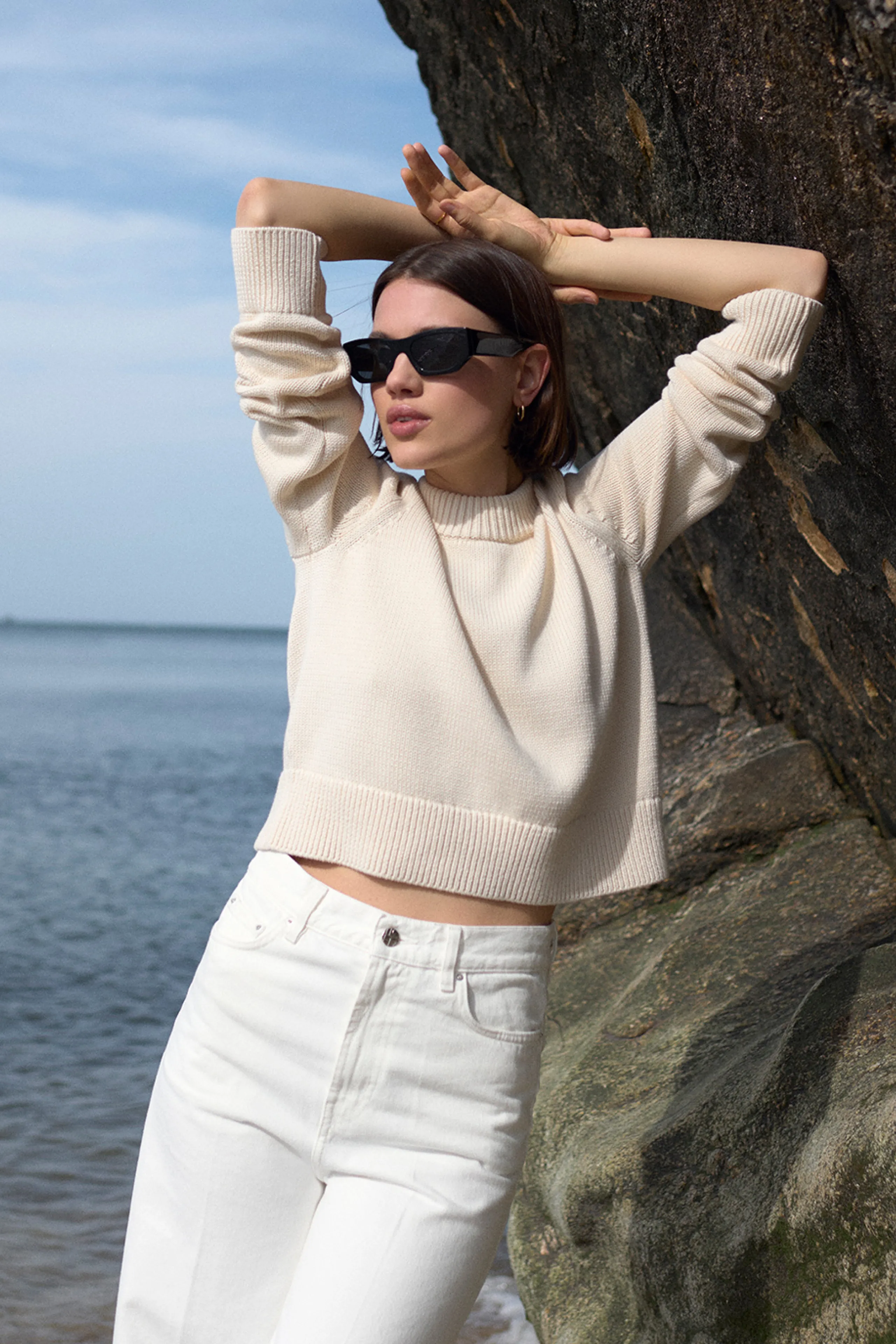 The Favorite Crew in Cream sold by Sold Out NYC product image thumbnail 3