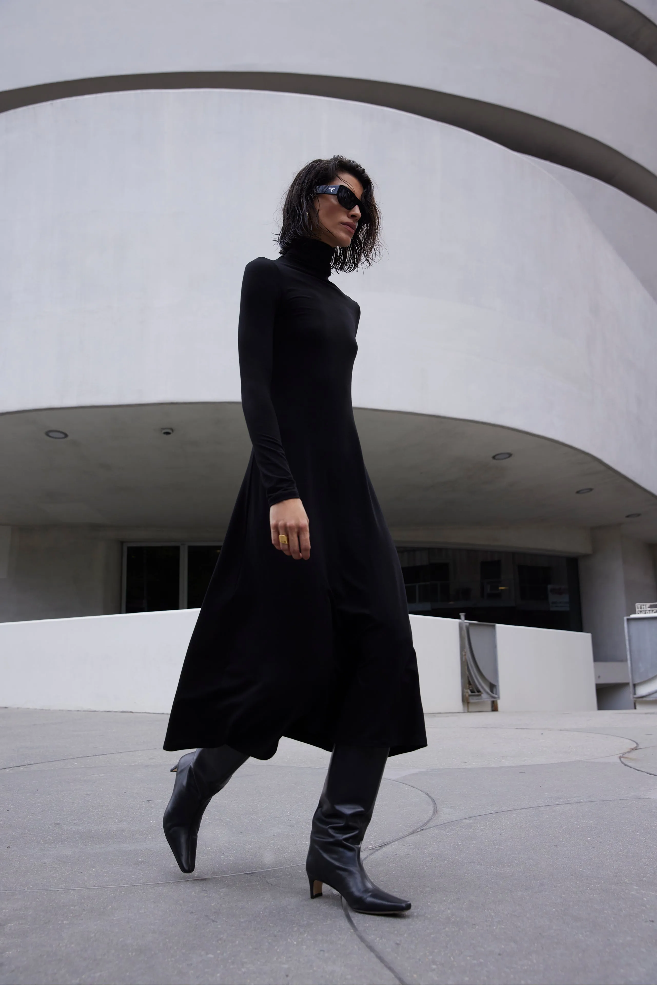 The Turtleneck Dress in Black sold by Sold Out NYC product image thumbnail 4