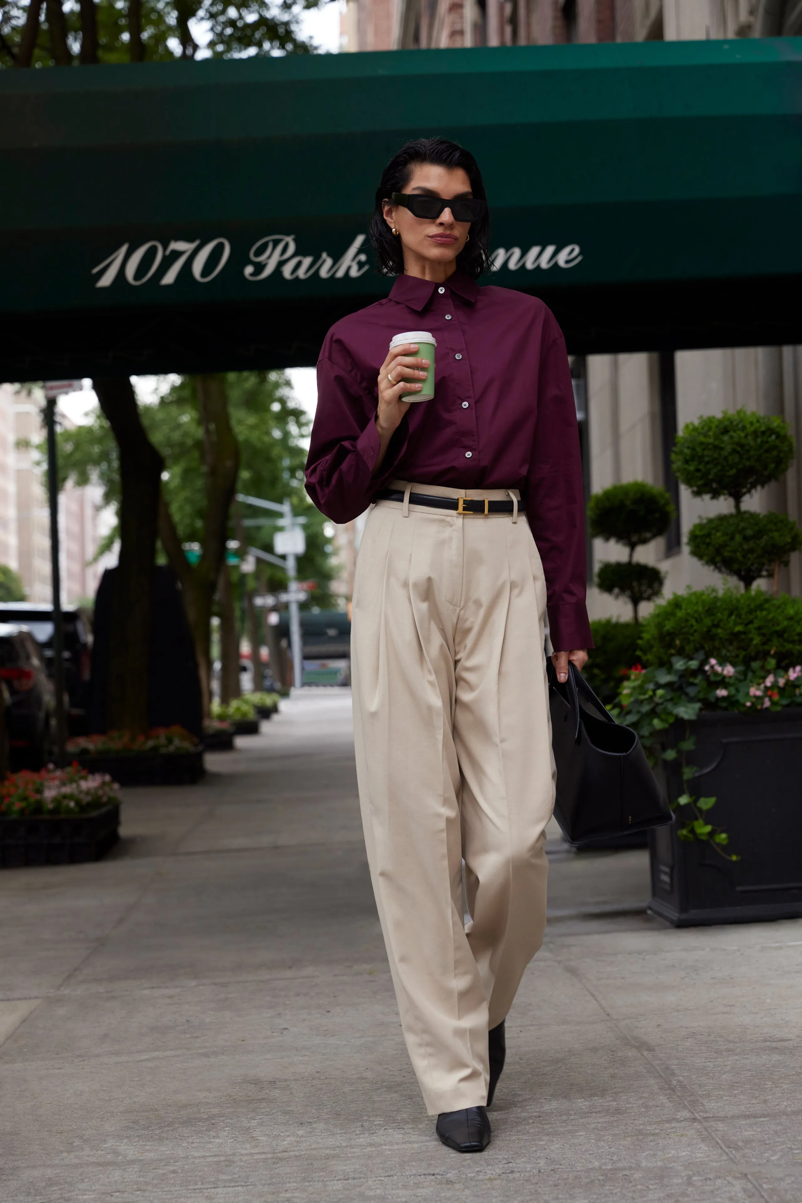 The Everything Shirt in Bordeaux sold by Sold Out NYC product image thumbnail 2