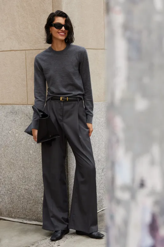 The Refined Crew in Charcoal sold by Sold Out NYC