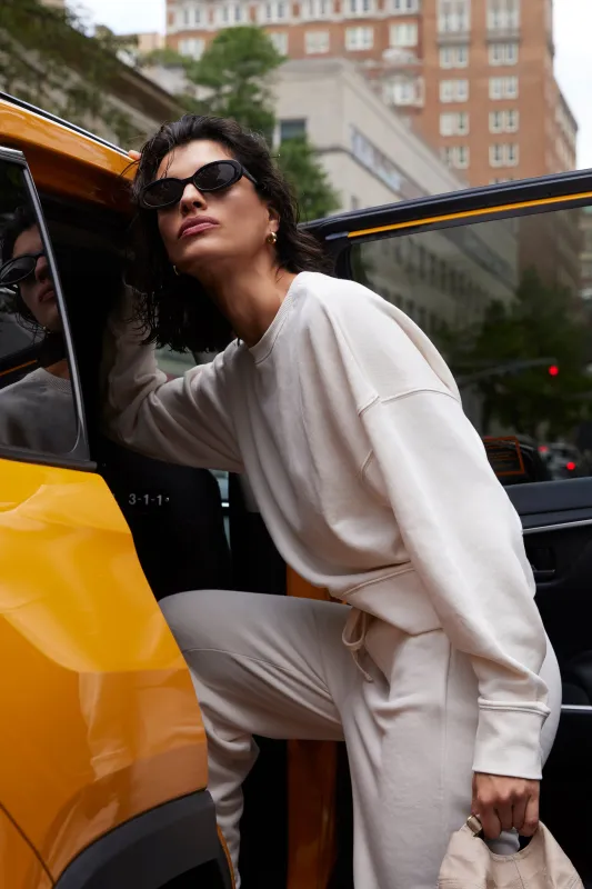 The Everyday Sweatshirt in Cream sold by Sold Out NYC