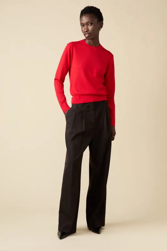 The Refined Crew in Iconic Red sold by Sold Out NYC