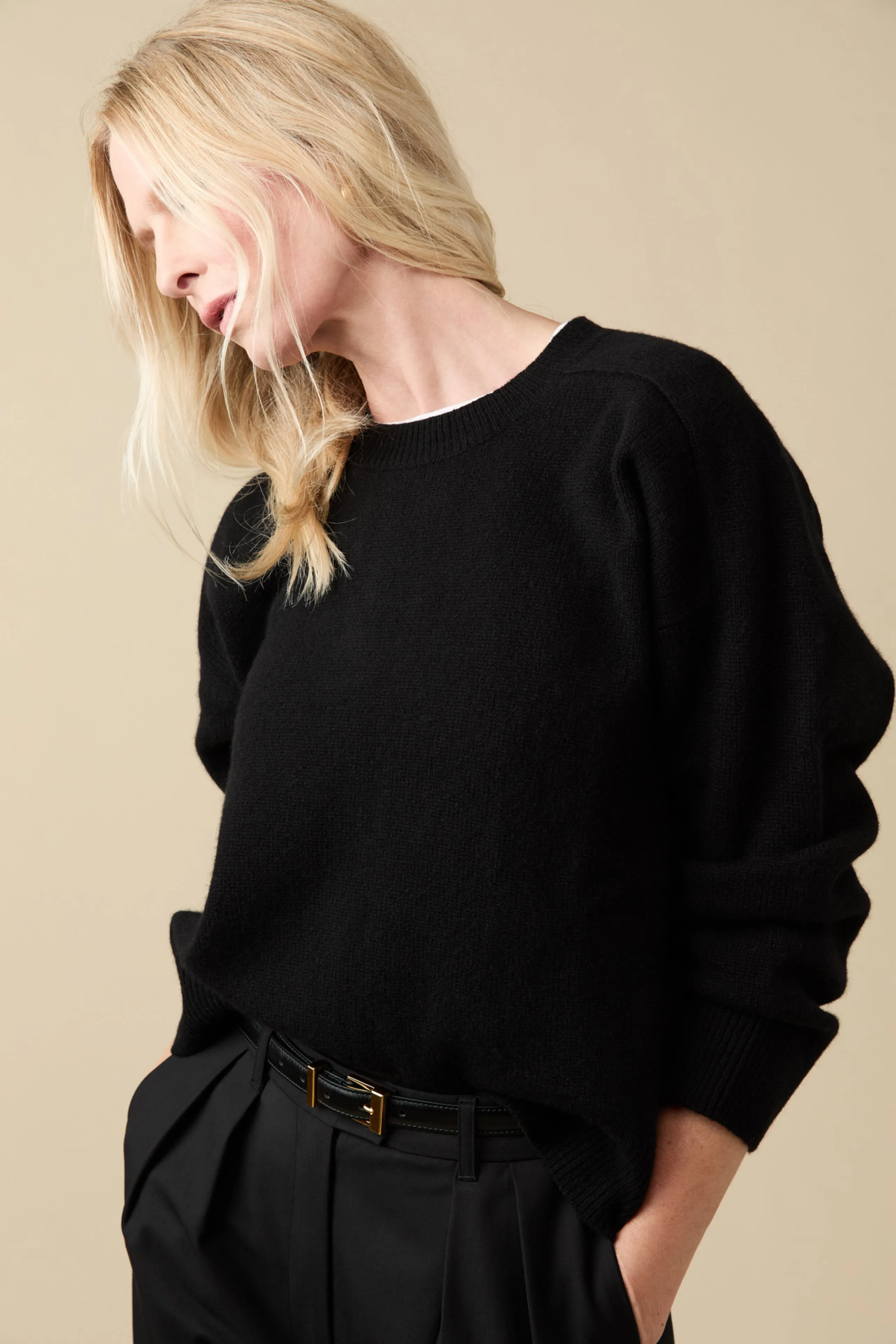 The Cashmere Crew in Black sold by Sold Out NYC product image thumbnail 3