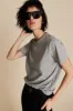 The Iconically Soft Perfect Tee in Heather Grey sold by Sold Out NYC