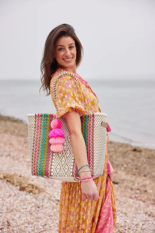 Iris Rain Citron Tote sold by Squeeze De Citron