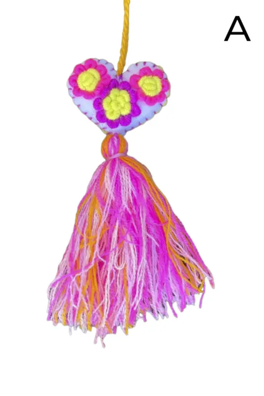 Mini Heart Pom sold by Squeeze De Citron