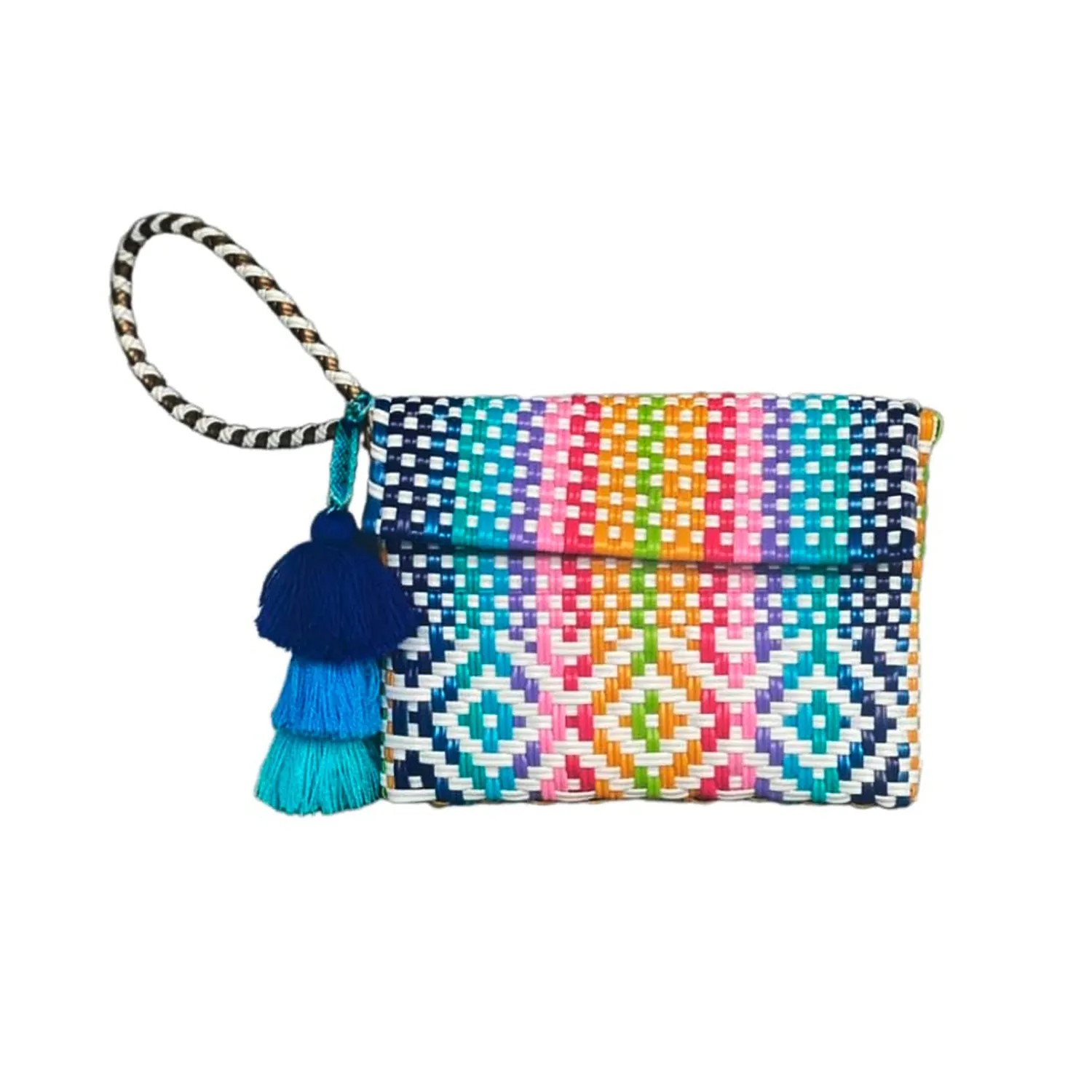 Mini Clutch - Boho Iris Citron sold by Squeeze De Citron