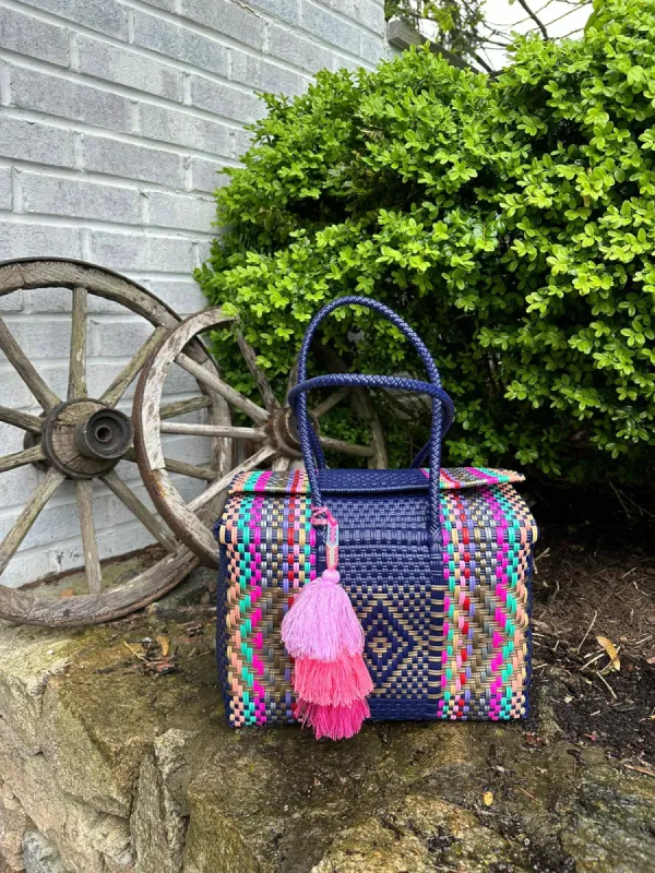 Bright Vibe Navy Citron Box - Medium sold by Squeeze De Citron