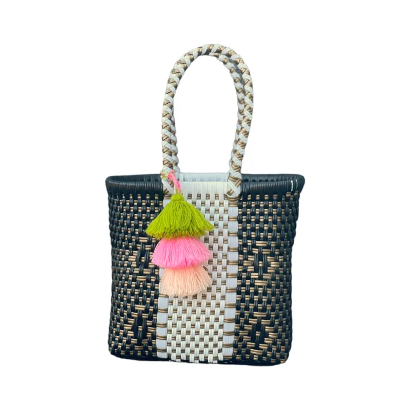 Mini - Yin Yang Gold Citron Tote sold by Squeeze De Citron
