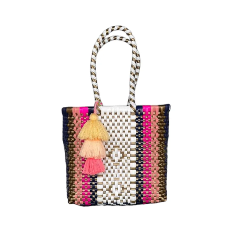 Mini - Vivid Serenity Citron Tote sold by Squeeze De Citron