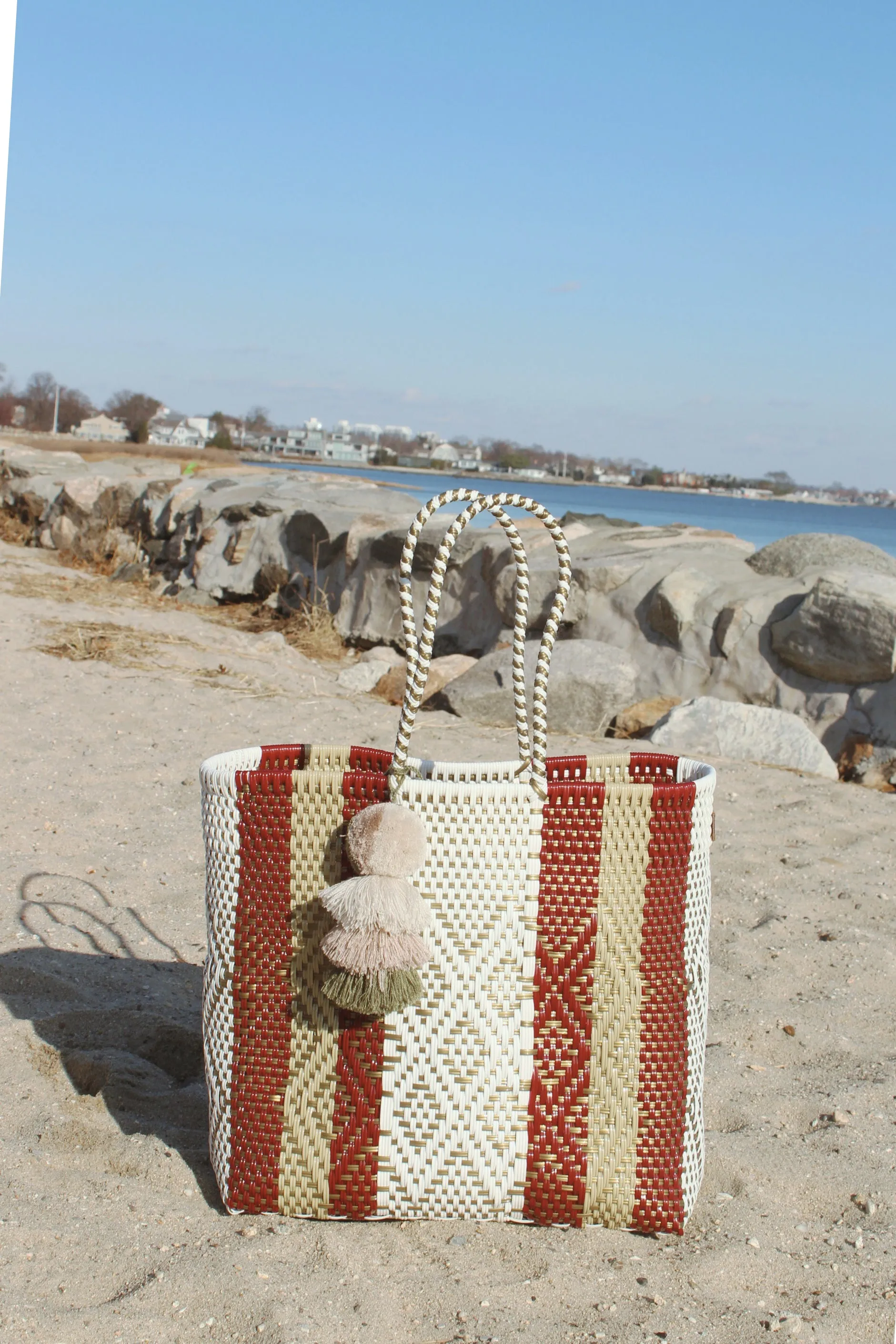 Burgundy Latte Citron Tote sold by Squeeze De Citron product image thumbnail 4