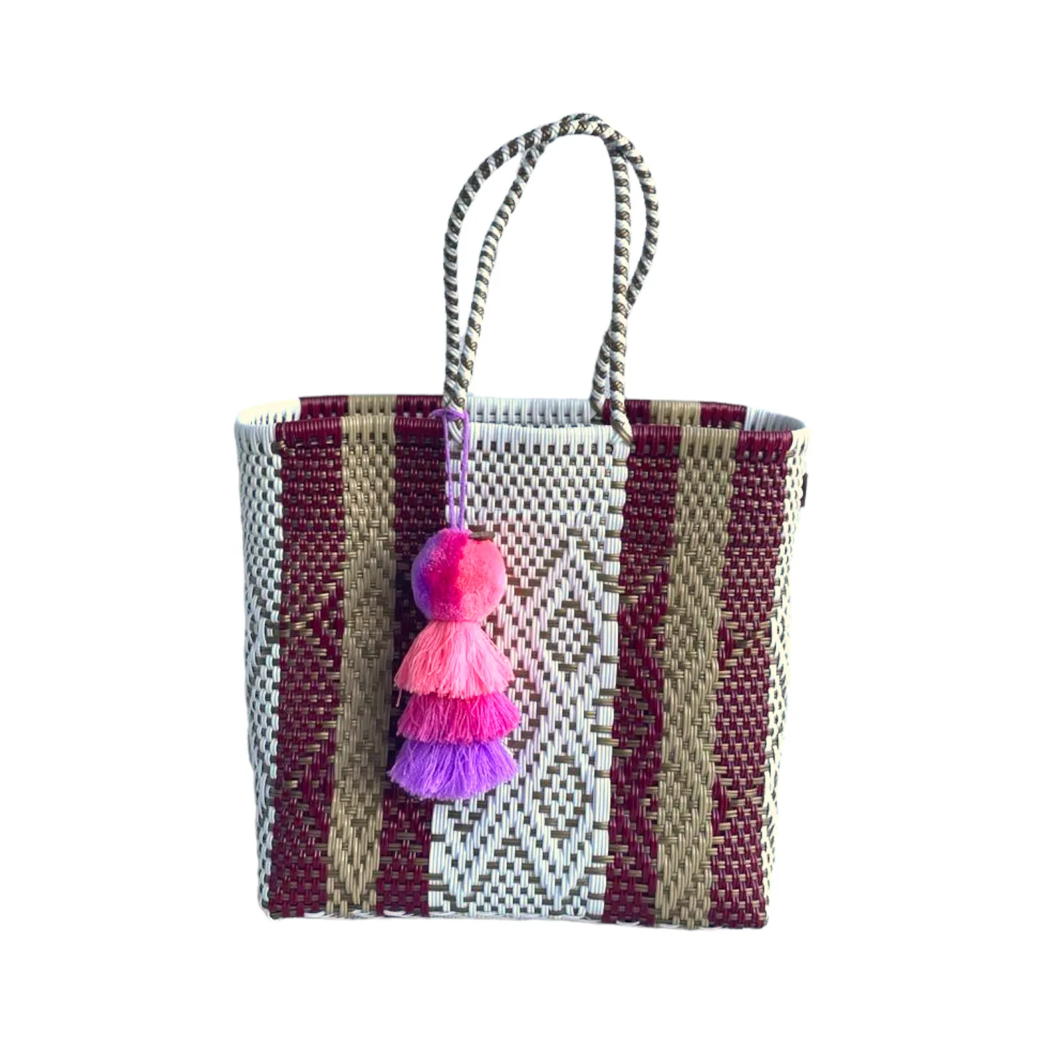 Burgundy Latte Citron Tote sold by Squeeze De Citron product image thumbnail 3
