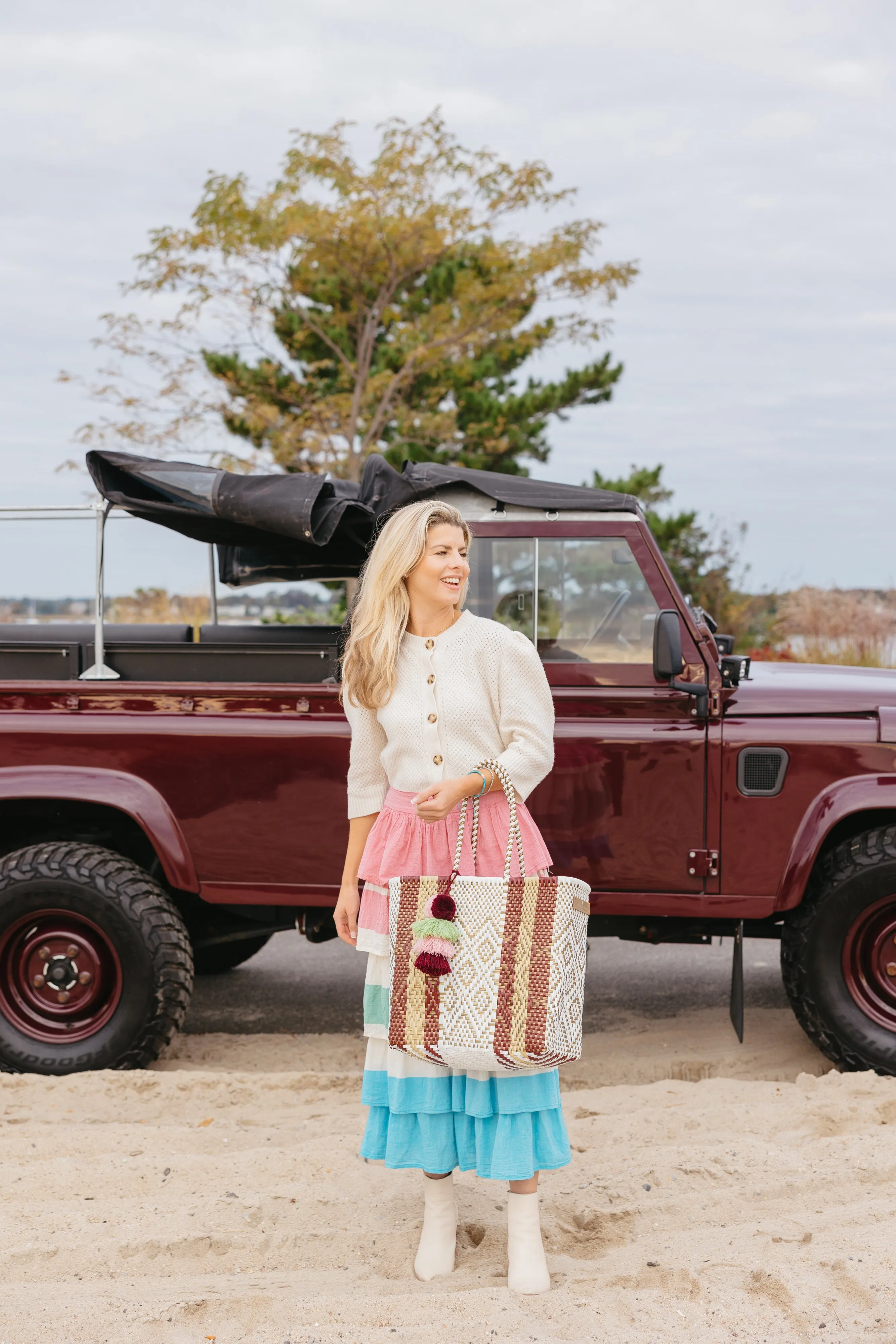 Burgundy Latte Citron Tote sold by Squeeze De Citron